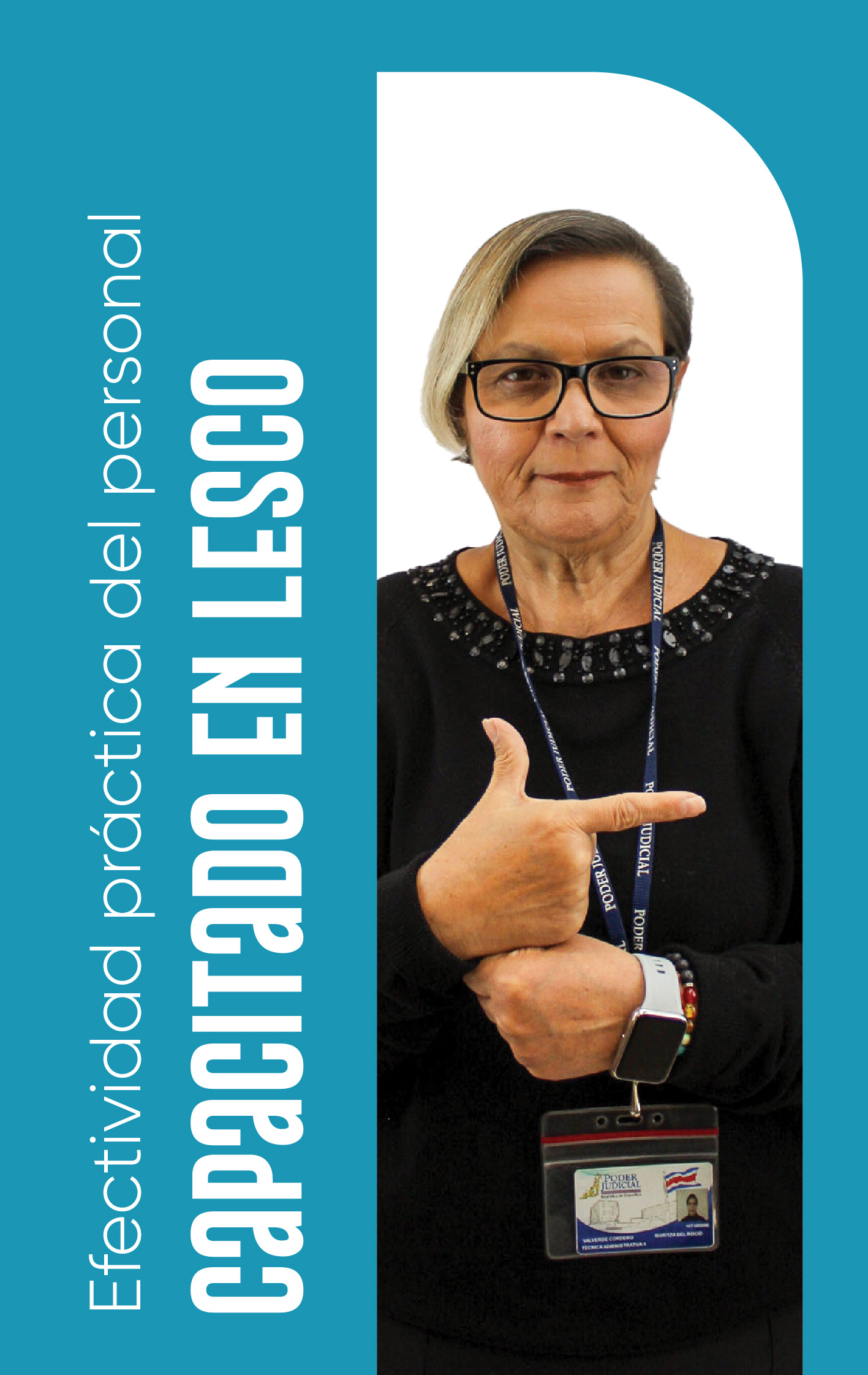 Efectividad práctica de la lista del personal capacitado en LESCO para brindar atención a personas usuarias con discapacidad auditiva 2024