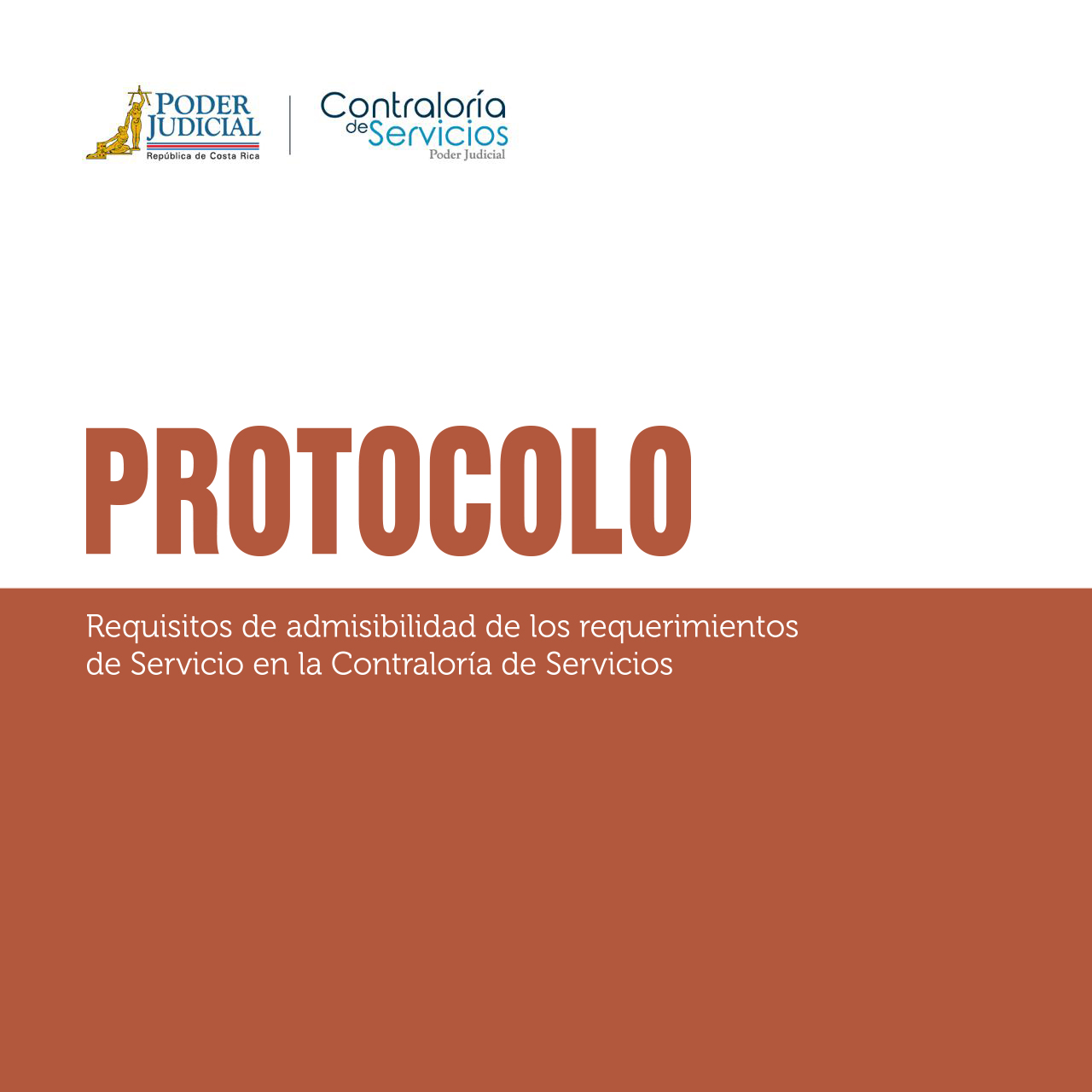 Protocolo Requisitos de admisibilidad en la Contraloría de Servicios