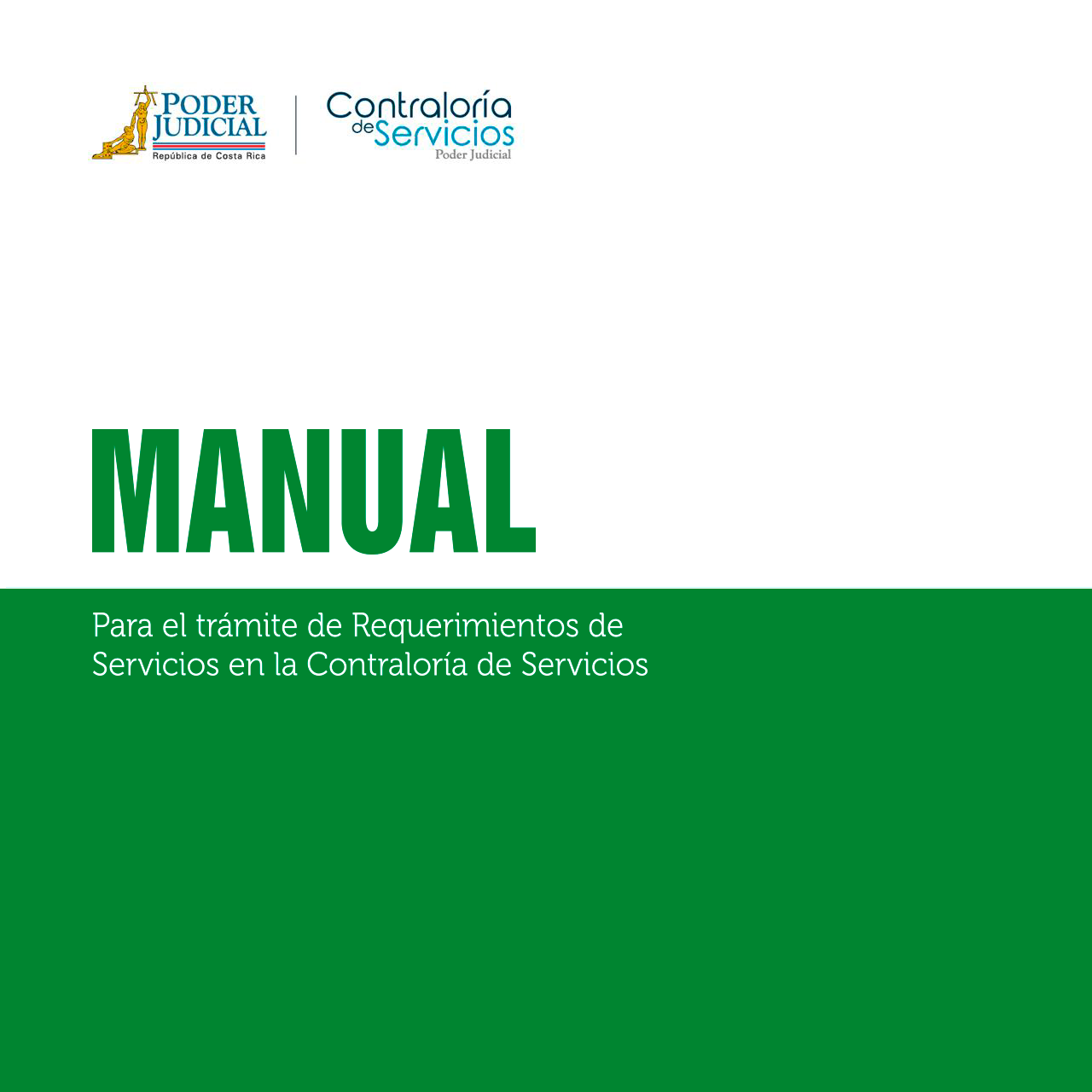 Manual deTramitación de Requerimientos de Servicios